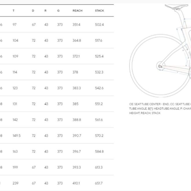 Pinarello_DogmaF_Rahmengeometrie